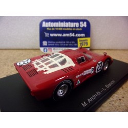 1968 Alfa Roméo T33-2 n°23 Andretti - Bianchi 6th 24h Daytona US378 Spark model