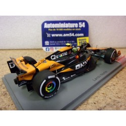 2024 McLaren MCL38 n°4 Lando Norris 1st Winner Abu Dhabi GP S9568 Spark Model