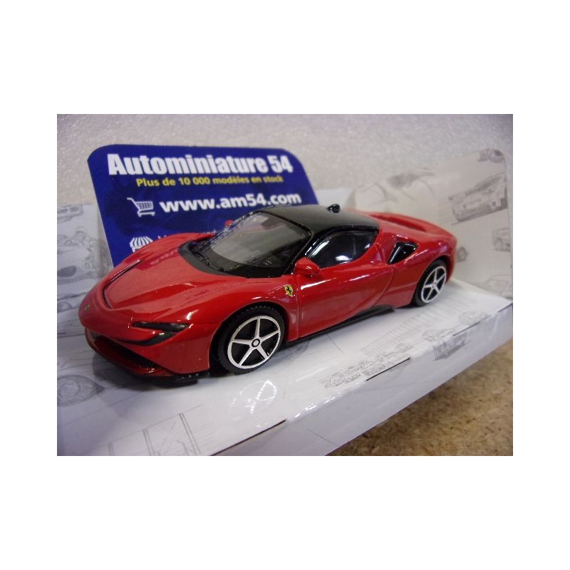 Ferrari SF90 Stradale Red Bburago 36053 Race and Play