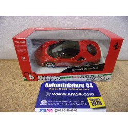 Ferrari SF90 Stradale Red Bburago 36053 Race and Play
