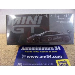 1995 McLaren F1 GTR n°59 1st Winner Le Mans Dirty Version MGT00870 Mini GT