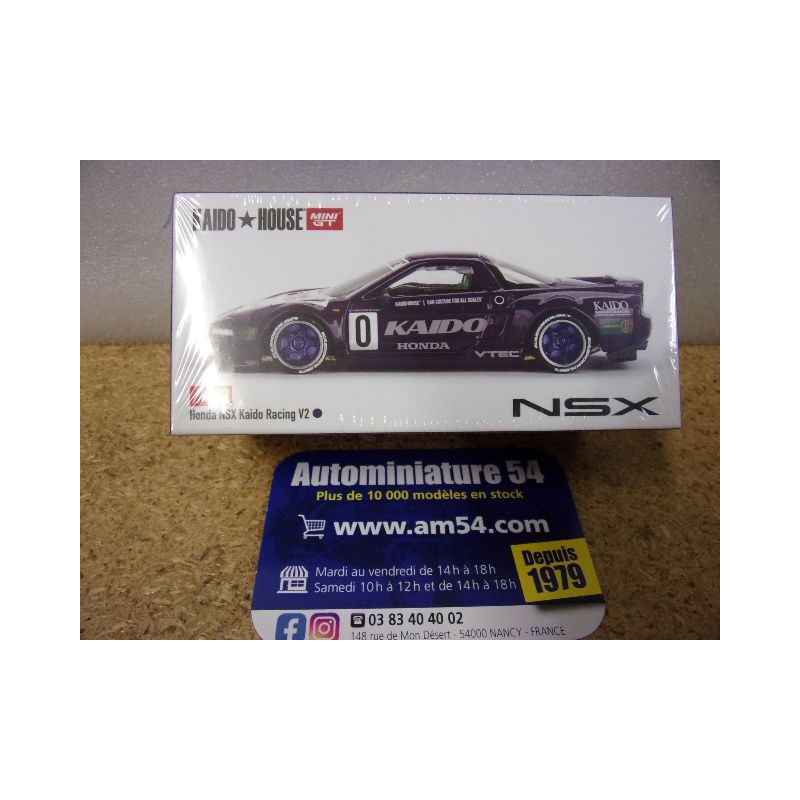 Honda NSX Kaido Racing V2 Purle KHMG173 True Scale Miniatures MinGT