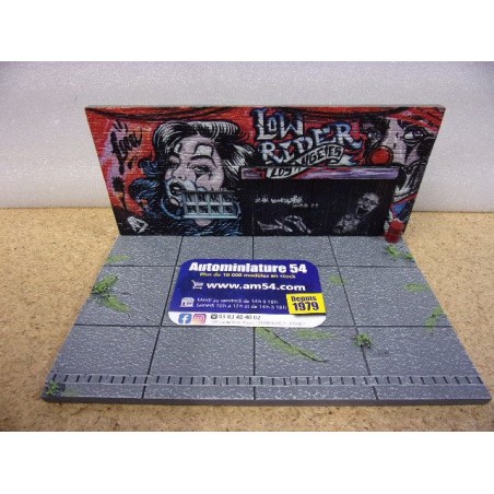 Diorama Street Art LA Lowrider 2024 AD2423 American Diorama Echelle1-64