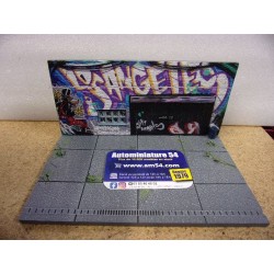 Diorama Street Art LA Graffiti 2024 AD2424 American Diorama Echelle1-64