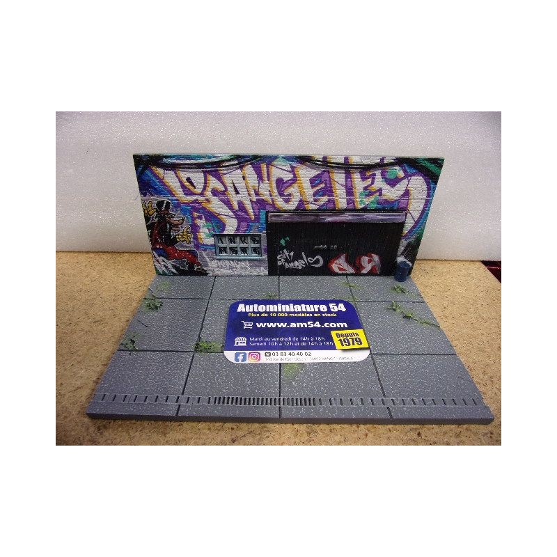 Diorama Street Art LA Graffiti 2024 AD2424 American Diorama Echelle1-64