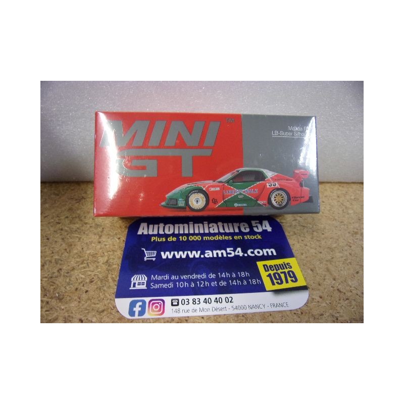 Mazda RX7 n°1 LB Super Silhouette Liberty Walk 787B Renown MGT00990 True Scale Models Mini GT