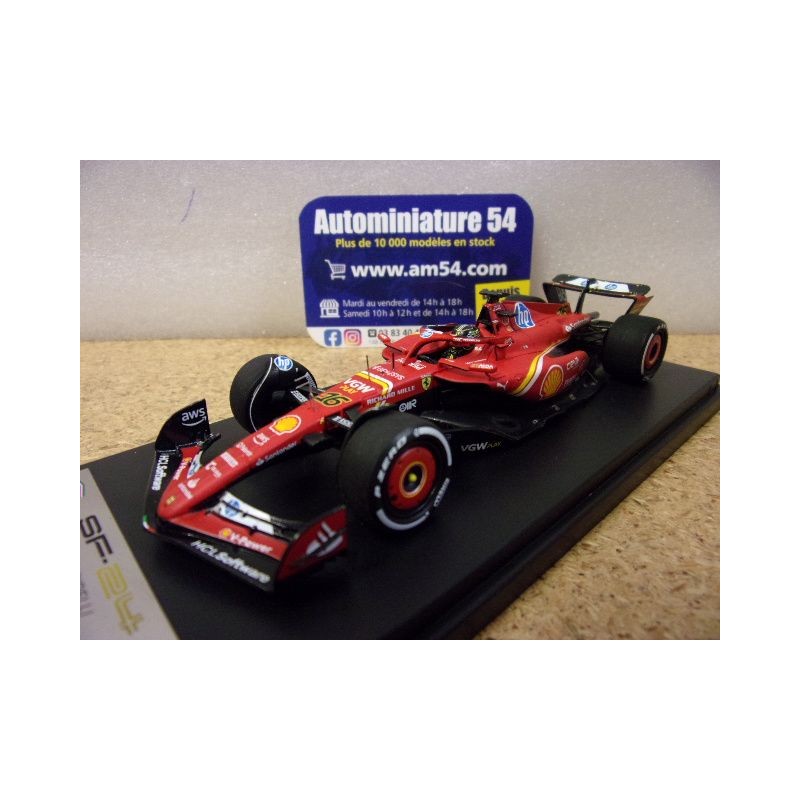 2024 Ferrari SF-24 n°16 Charles Leclerc 1st Winner Monza GP LSF1065 Look Smart