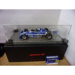 1976 Ligier JS5 n°26 Jacques Laffite 3rd GP Belgique 18S711 Spark Model