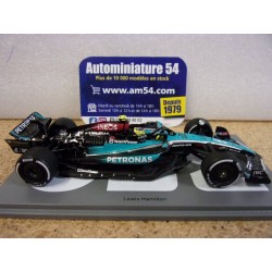 2024 Mercedes AMG Petronas F1 W15E n°44 Lewis Hamilton 6th Singapore 350th GP S9570 Spark Model