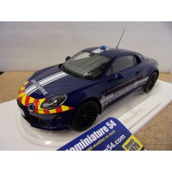 Renault Alpine A110 S Gendarmerie 2023 Blue 185420 Norev