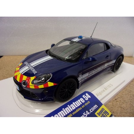 Renault Alpine A110 S Gendarmerie 2023 Blue 185420 Norev