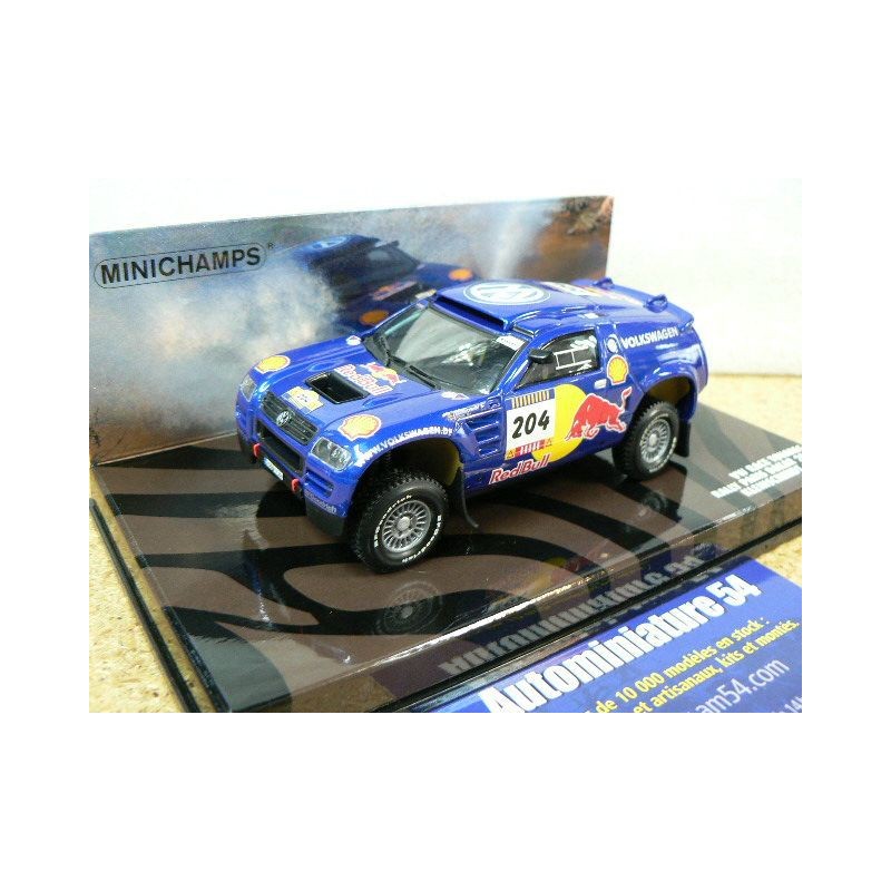 2004 Volkswagen Race Touareg n°204 Kleinshmidt - Pons Paris Dakar 436045304 Minichamps