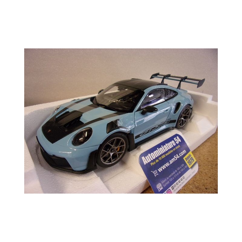 Porsche 911- 992 GT3 RS Gulf Blue Weissach Package 2022 187367 Norev