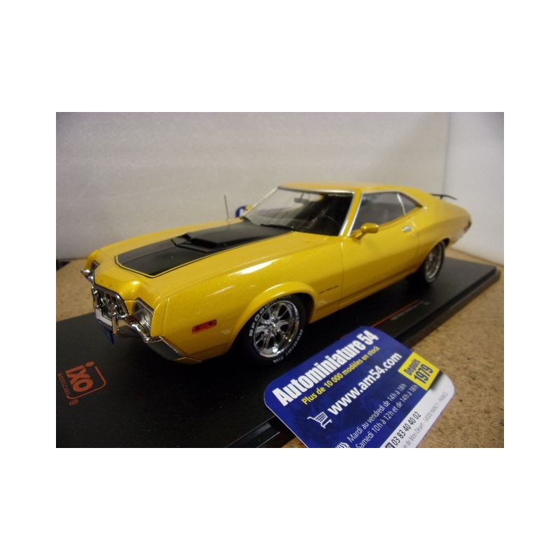 Ford Gran Torino Sport 2 Doors Orange Met. 1972 18CMC186 Ixo Models