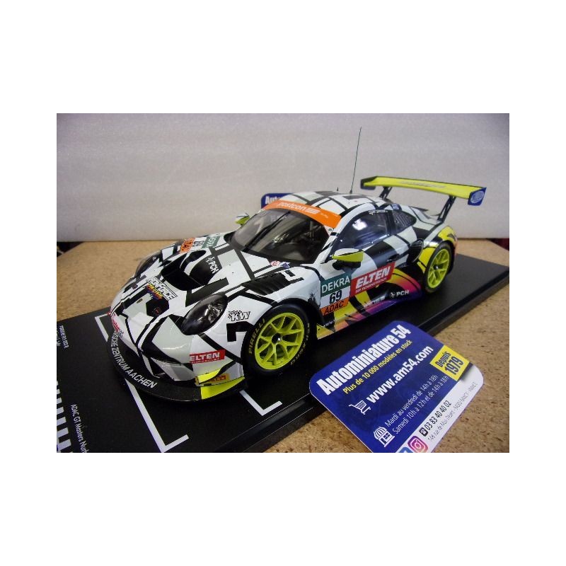 2019 Porsche 911 - 991 GT3R n°69 Luhr - Holzer Nurburgring LEGT18-22045 Ixo Models