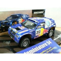 2005 Volkswagen Race Touareg n°313 Kankkunen - Repo Barcelona Dakar 436055313 Minichamps