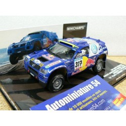 2005 Volkswagen Race Touareg n°317 Gordon - Zitzewitz Barcelona Dakar 5th Place Winner 1st & 4th leg 436055317 Minichamps
