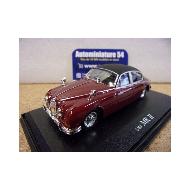 Jaguar MK2 Red - Black 16741 Cararama Oliex