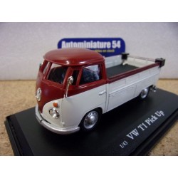 Volkswagen T1 Combi Pickup White - Red 13456 Cararama Oliex