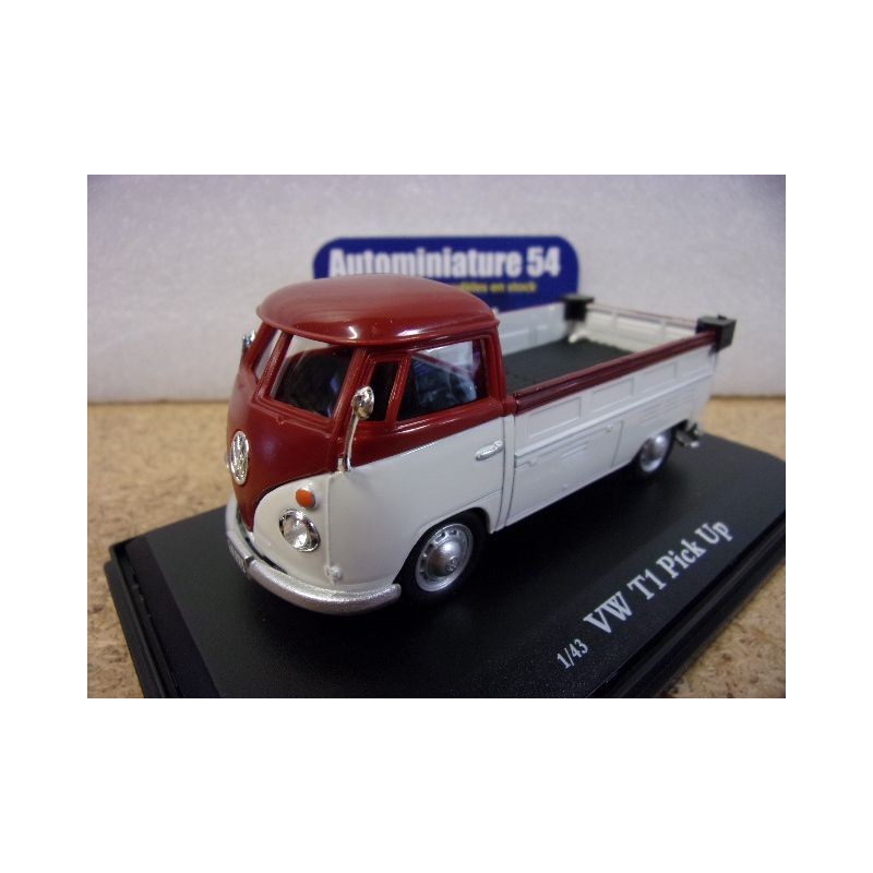 Volkswagen T1 Combi Pickup White - Red 13456 Cararama Oliex