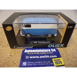 Volkswagen T1 Combi Tolé Bleu - Blanc 160358 Cararama Oliex