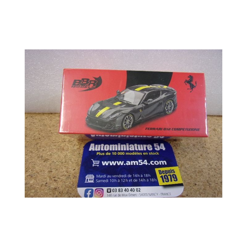 Ferrari 812 Competizione Grigio BBRModels BBRFER64009 MiniGT 1/64