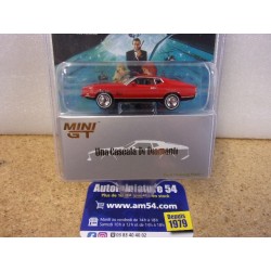 Ford Mustang Mach 1 "Diamons are Forever - Una Cascada Di Diamanti" James Bond Italian Version MGT00905-007I Mini GT