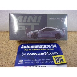 Nissan GTR Nismo R35 Stealth Grey 2024 MGT00868 True Scale Models Mini GT