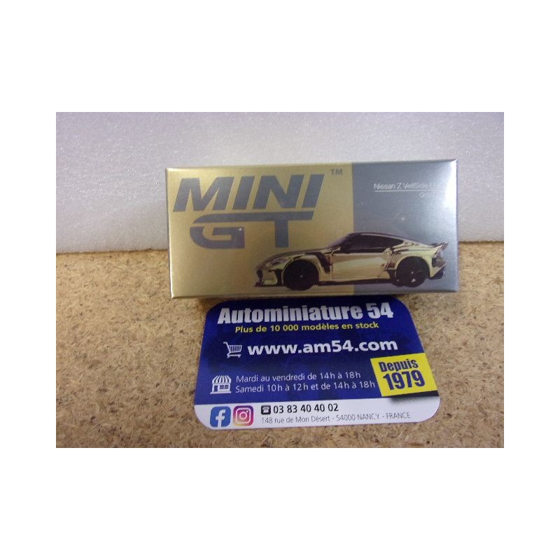 Nissan Fairlady Z VeilSide FFZ400 Gold Chrome MGT00985 Mini GT
