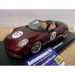 Porsche 911 - 991 Speedster Heritage Edition Cherry Met. 2019 GT929 GT Spirit