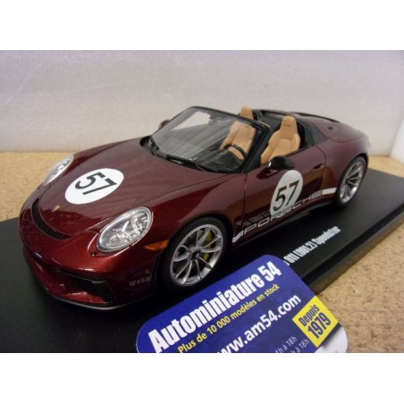 Porsche 911 - 991 Speedster Heritage Edition Cherry Met. 2019 GT929 GT Spirit
