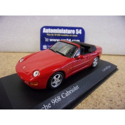 Porsche 968 Cabrio Indischrot 1994 400062330 Minichamps