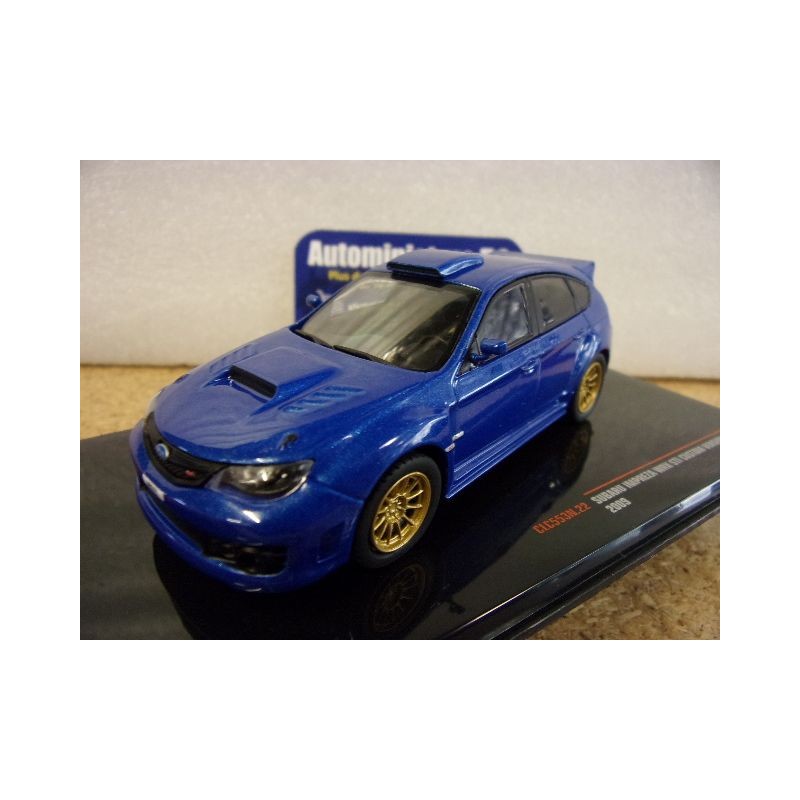 Subaru Impreza WRX STi Custom Version Blue 2009 CLC533 Ixo Models