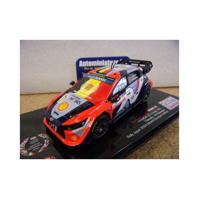 2024 Hyundai i20 N Rally1 n°11 Neuville - Wydaeghe Japan World Champion Edition RAM967 Ixo Models