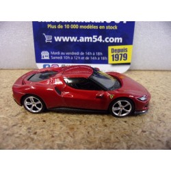 Ferrari 296 GTB Rosso Imola BBRModels BBRFER64006 MiniGT 1/64
