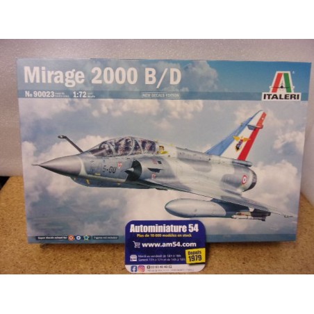 Mirage 2000 B-D BA115 BA133 n°90023 Italeri  Maquette 1.72