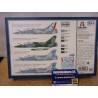 Mirage 2000 B-D BA115 BA133 n°90023 Italeri  Maquette 1.72
