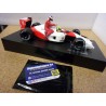 1991 McLaren Honda MP4-6 Honda n°1 Ayrton Senna + Figurine Alesi Mexican GP 540911828 Minichamps
