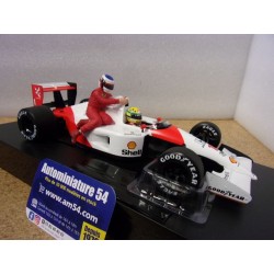 1991 McLaren Honda MP4-6 Honda n°1 Ayrton Senna + Figurine Alesi Mexican GP 540911828 Minichamps