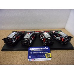 2024 World Champion Maufacturer's Champion 4 X Toyota GR Yaris Rally1 Winner Japan RAM966SET22 Ixo Model