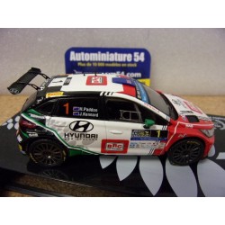 2024 Hyundai i20 N Rally2 n°1 Paddon - Kennard 1st Winner Ceredignion ERC Champion RAM952 Ixo Models