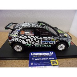 2024 Skoda Fabia Rally2 2023 n°20 O Solberg - Edmondson Safary Kenya 18RMC222 Ixo Models