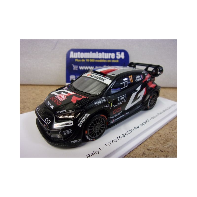 2025 Toyota GR Yaris Rally1 n°17 Ogier - Landais 2nd Monte Carlo S6888 Spark Model