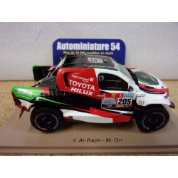 2022 Toyota GR DKR Hilux n°205 Al-Rajhi - Orr 3rd Rally Dakar S5890 Spark Model