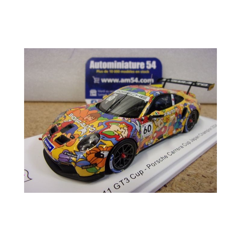 2024 Porsche 911 GT3 Cup n°60 Reimo Ito Japan Champion SJ179 Spark Model