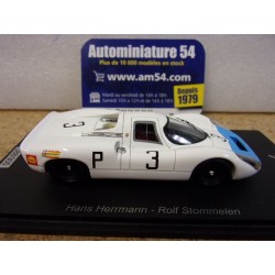 1968 Porsche 907 n°3 Hermann - Stommelen 2nd 1000km Nurburgring  SG822 Spark Model