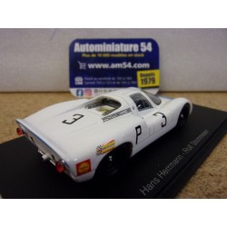 1968 Porsche 907 n°3 Hermann - Stommelen 2nd 1000km Nurburgring  SG822 Spark Model