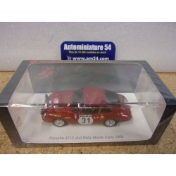 1969 Porsche 911S n°31 Larrousse - Perramond Monte Carlo S5581 Spark Model
