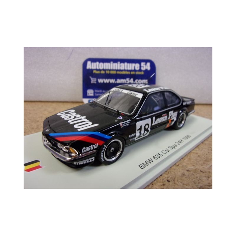 1986 BMW 635CSi n°18 Boutsen - Heyer - Calderari 24H Spa SB669 Spark Model