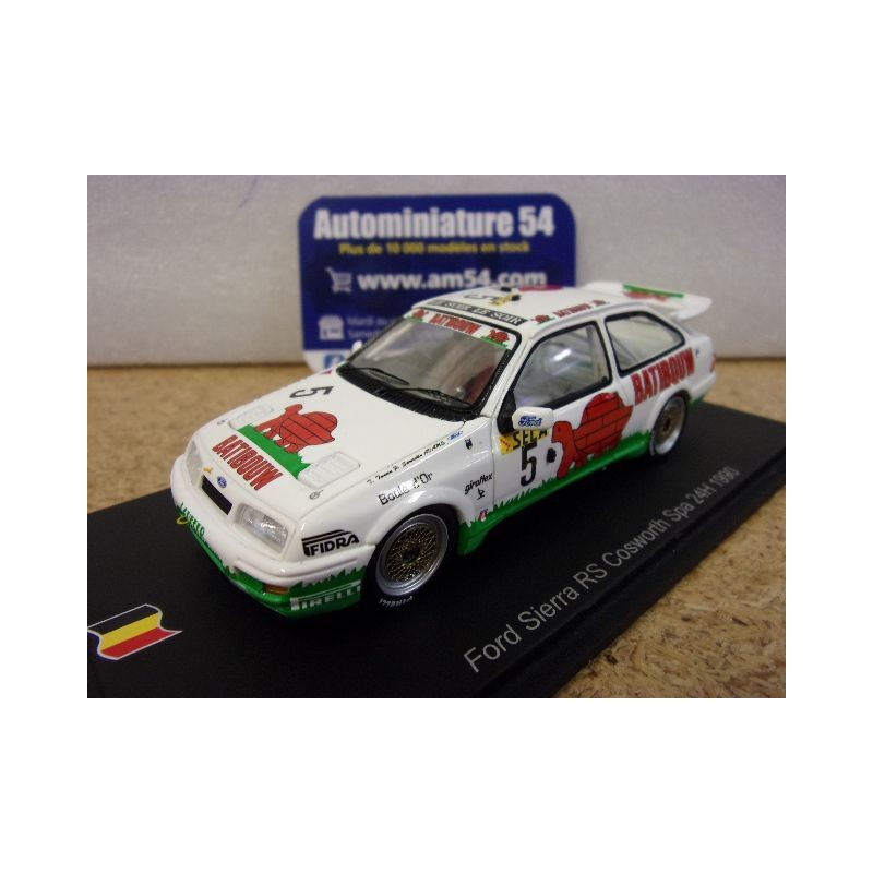 1990 Ford Sierra RS Cosworth n°5 Tassin - Semoulin - Adams 24h SPA SB244 Spark Model
